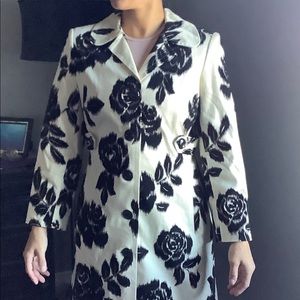 Trina Turk Retro Trench Size 12